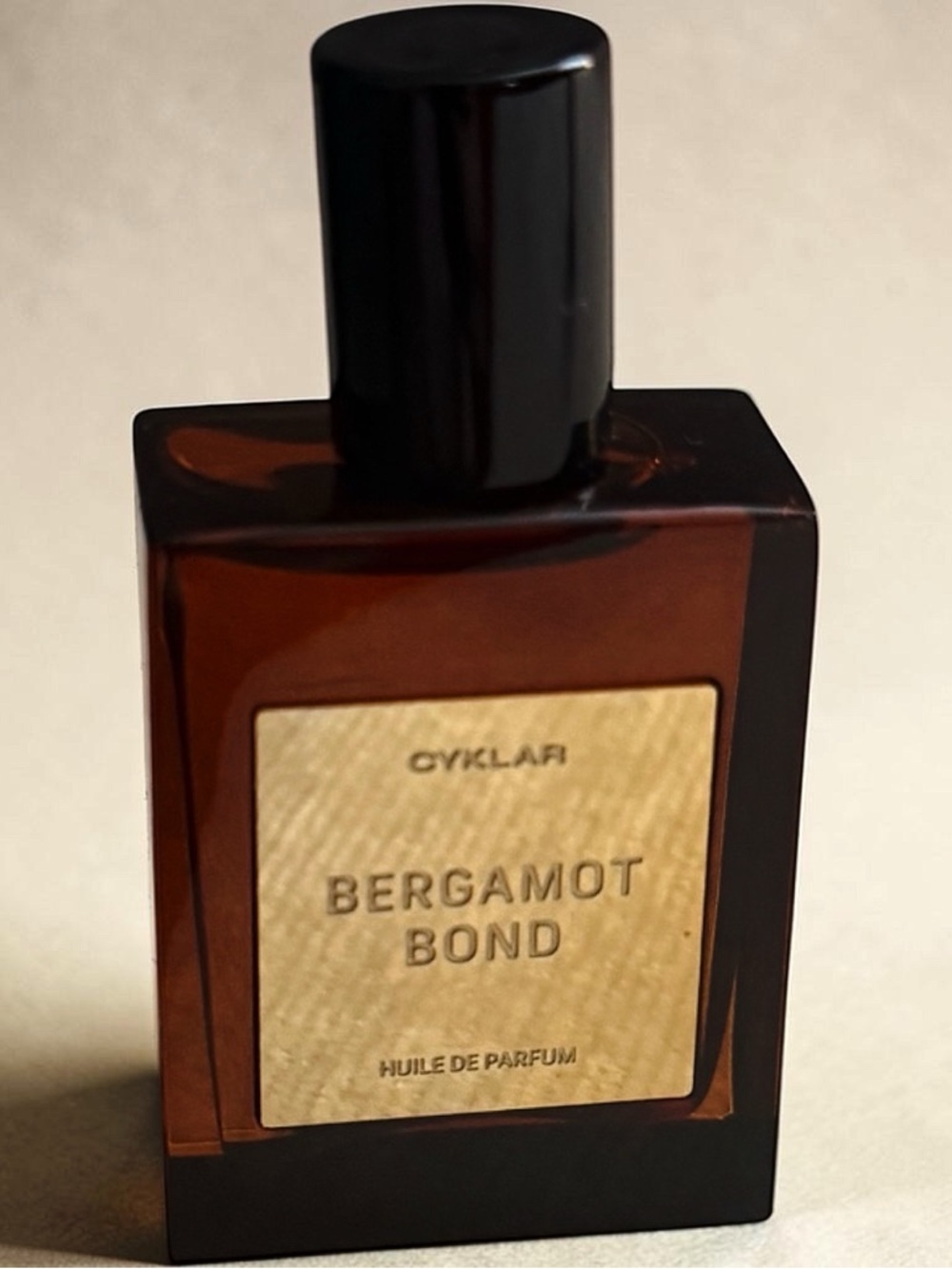 CYKLAR Bergamot Bond Perfume Oil - Amber Bottle